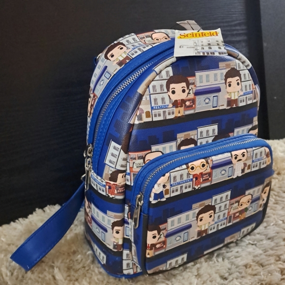 FUNKO POP! SEINFELD MINI BACKPACK AOP NWT - Picture 7 of 8